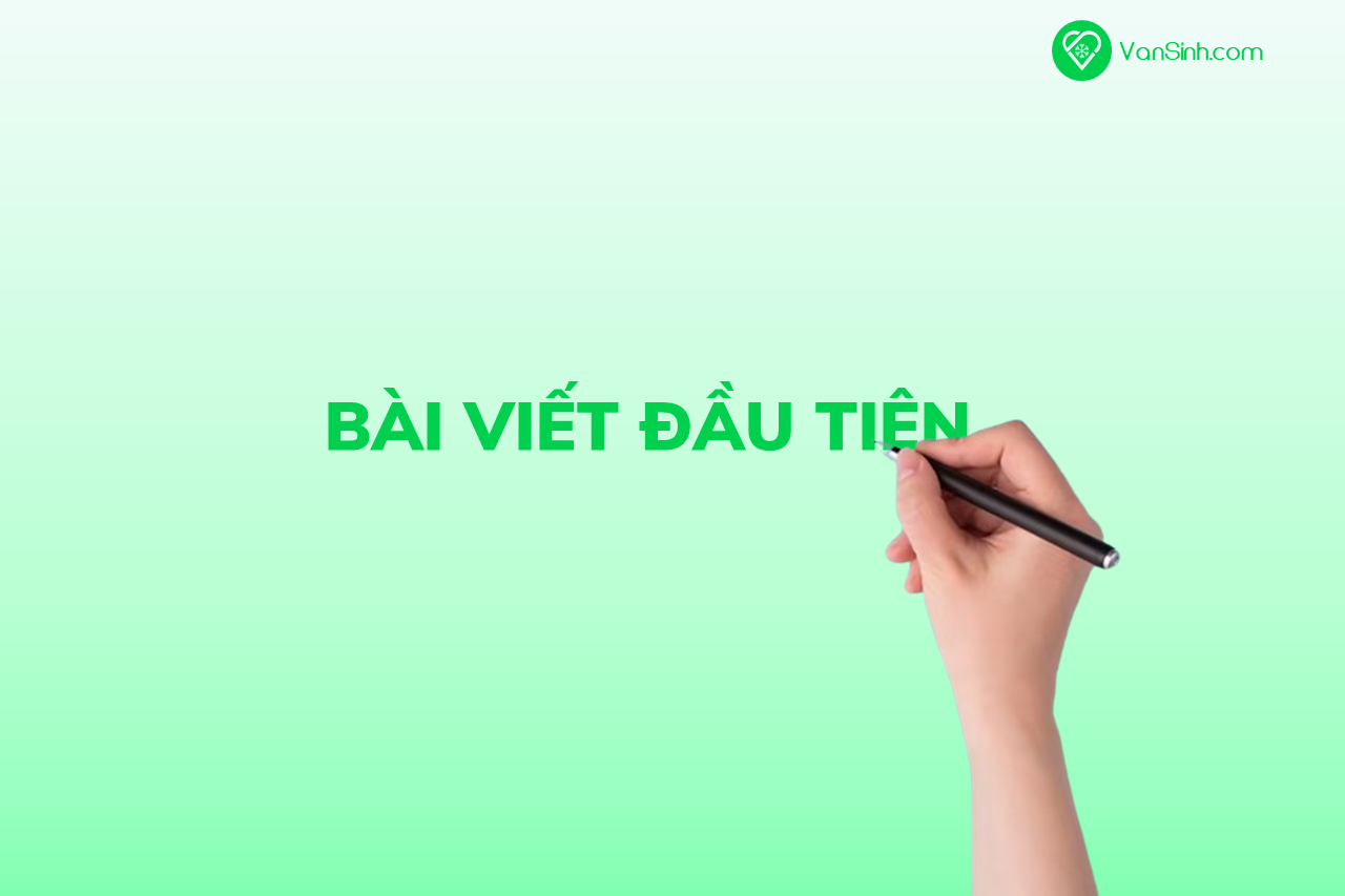 Bài viết đầu tiên