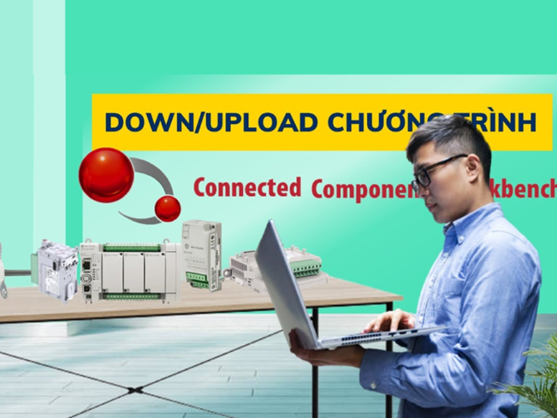 M800 |Bài 6. Download và Upload chương trình trên phần mềm CCW