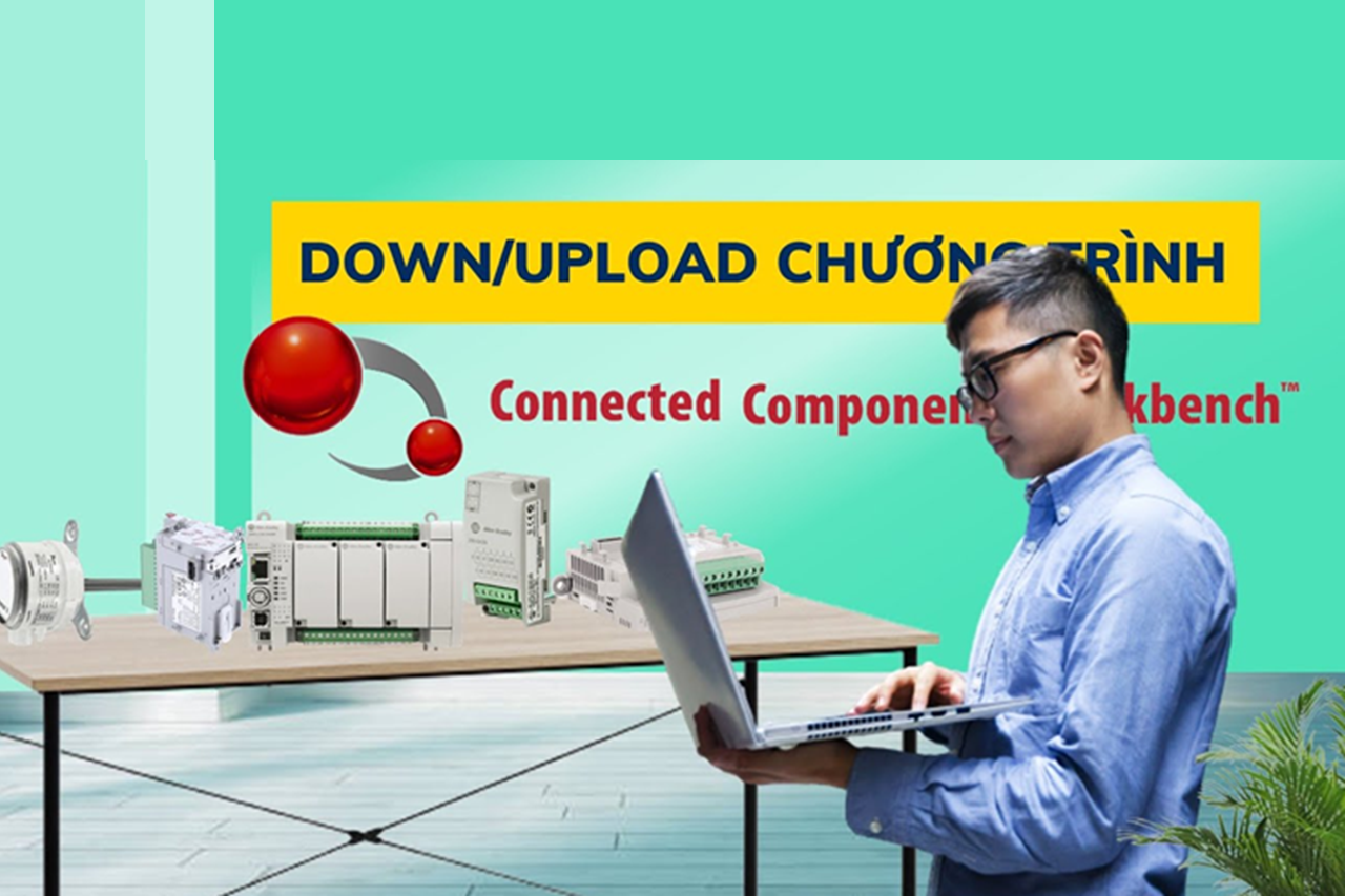 M800 |Bài 6. Download và Upload chương trình trên phần mềm CCW