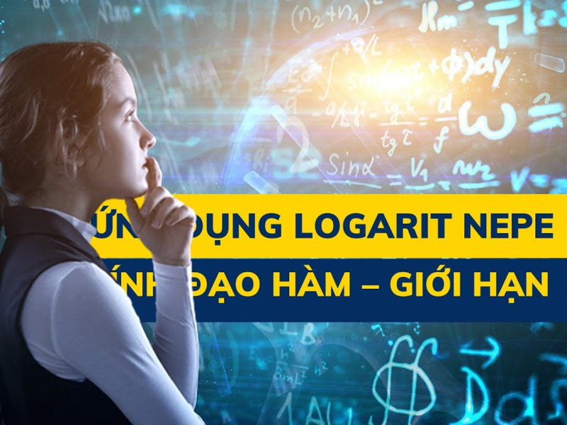 Ứng dụng Loga Nepe, tính Đạo hàm và giới hạn khó