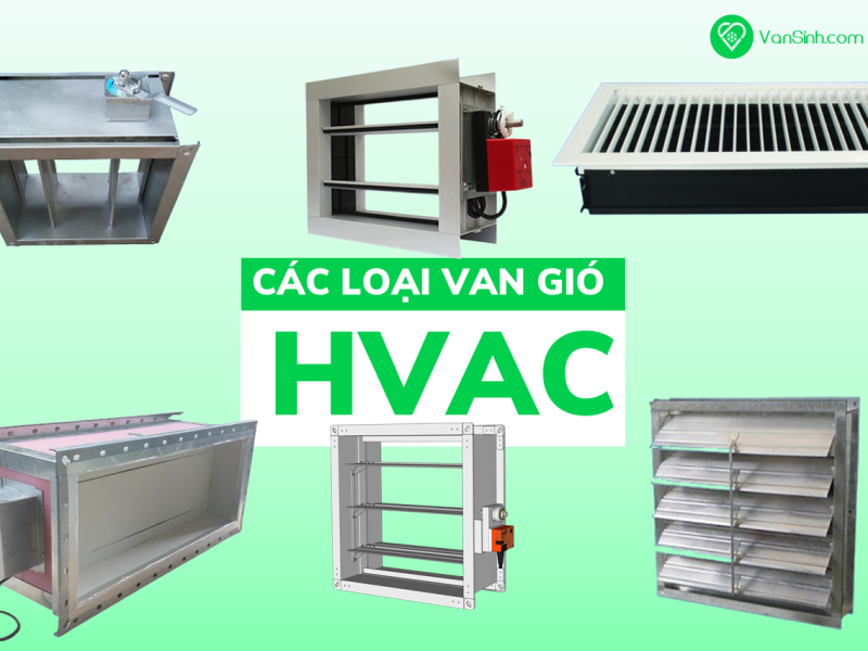 Các loại van gió HVAC