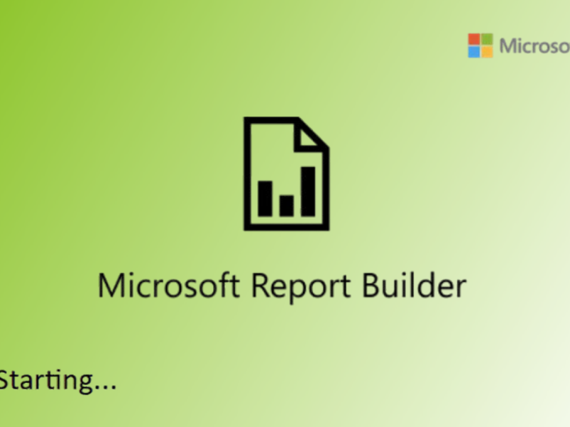 Tìm hiểu về Report Builder