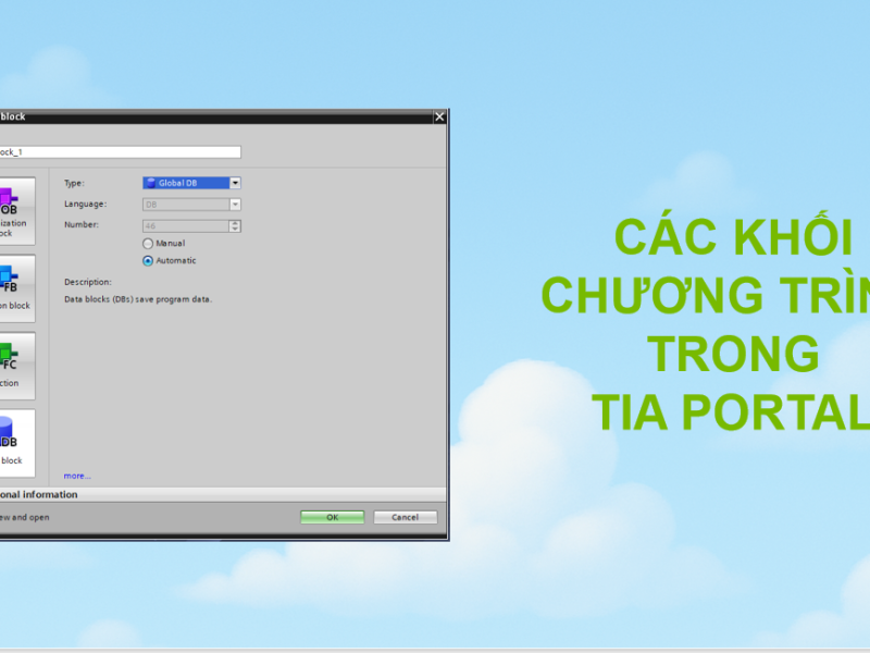 Các Khối Chương Trình Trong TIA Portal